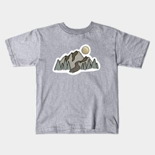 Mini Mountains Kids T-Shirt